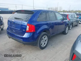 2013 Ford Edge SEL with VIN 2FMDK3JC3DBA32916, listed as a IAAI auction lot 42098179 with 146,093 mi miles. Bid and sale history available at carsss.com. Image 4.