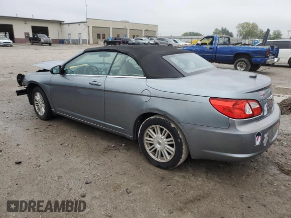2008 Chrysler Sebring LX with VIN 1C3LC45K08N171565, listed as a Copart auction lot 72325664 with 109,032 mi miles and Salvage Title. Bid and sale history available at carsss.com. Image 2.