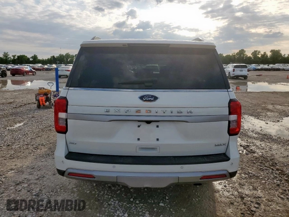 2023 Ford Expedition Max XLT with VIN 1FMJK1J80PEA10061, listed as a Copart auction lot 56744435 with 24,979 mi miles and Salvage title. Bid and sale history available at DreamBid. Image 6.