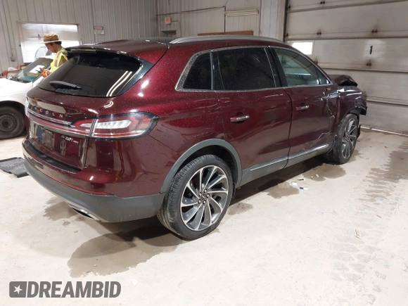 2019 Lincoln Nautilus Reserve z VIN 2LMPJ8L92KBL42653, wystawiony jako IAAI lot #41887906 z przebiegiem 52 450 mil mil oraz . Historia ofert i sprzedaży dostępna na DreamBid. Obrazek 4.
