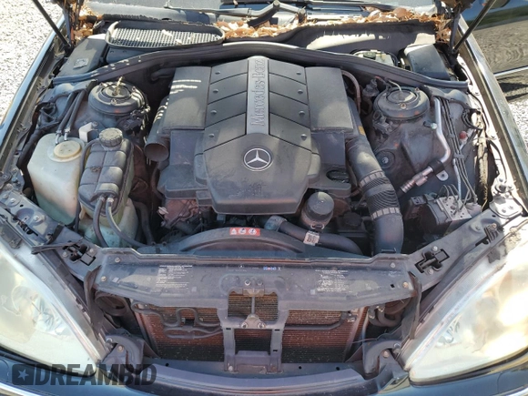 2006 Mercedes-Benz S 320/430/500 with VIN WDBNG70J26A479736, listed as a Copart auction lot 55303805 with 134,918 mi miles and Clean Title. Bid and sale history available at DreamBid. Image 11.