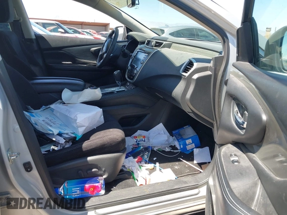2018 Nissan Murano S z VIN 5N1AZ2MG1JN125506, wystawiony jako IAAI lot #42262217 z przebiegiem Nie podano mil oraz . Historia ofert i sprzedaży dostępna na DreamBid. Obrazek 5.