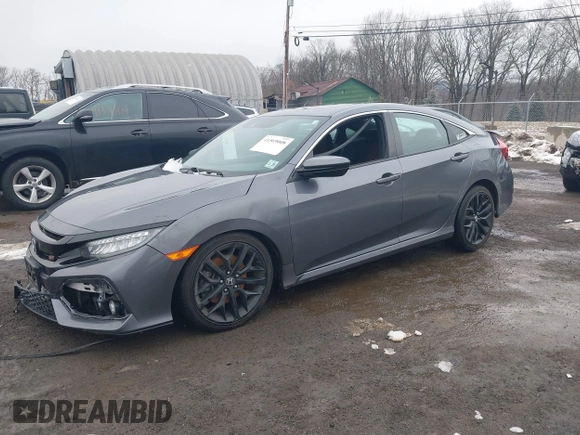 2020 Honda Civic Si with VIN 2HGFC1E55LH707320, listed as a IAAI auction lot 41569008 with 65,441 mi miles and . Bid and sale history available at DreamBid. Image 17.