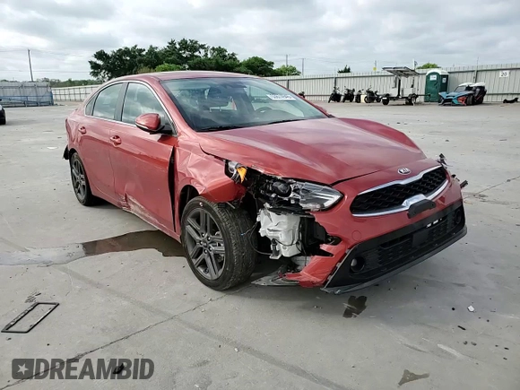 2019 Kia Forte EX with VIN 3KPF54AD4KE062273, listed as a Copart auction lot 53674945 with 51,917 mi miles and Salvage Title. Bid and sale history available at carsss.com. Image 11.