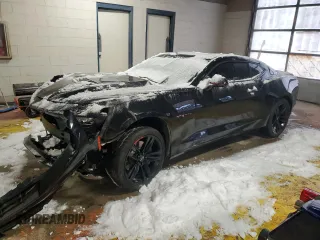 2021 Chevrolet Camaro 1SS with VIN 1G1FF1R74M0105993, listed as a Copart auction lot 87735735 with 46,606 mi miles and Non Repairable. Bid and sale history available at carsss.com. Image 1.