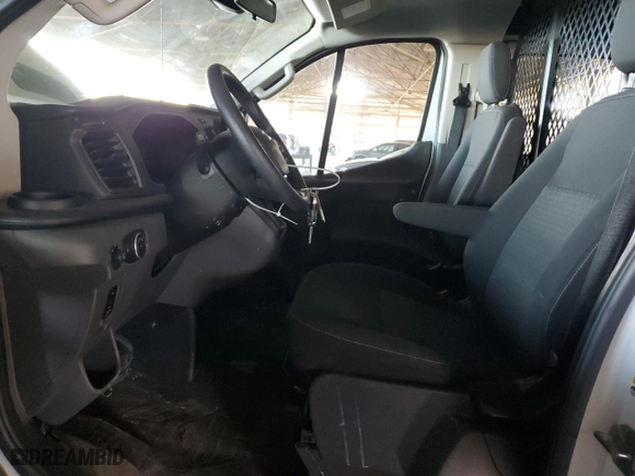 2021 Ford Transit Cargo Van with VIN 1FTBR1Y85MKA24853, listed as a Copart auction lot 86571514 with 19,933 mi miles and Salvage Title. Bid and sale history available at carsss.com. Image 7.