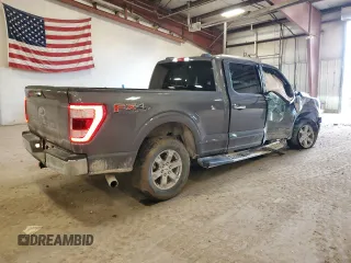 2022 Ford F-150 XL with VIN 1FTFW1ED5NFA09419, listed as a Copart auction lot 49252435 with 38,011 mi miles and Clean Title. Bid and sale history available at carsss.com. Image 3.