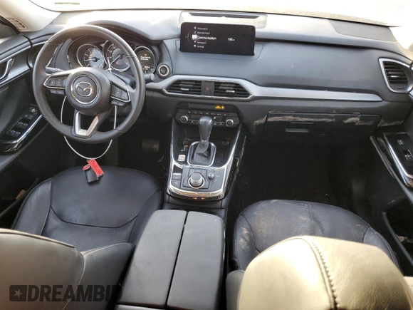 2023 Mazda CX-9 Touring Plus with VIN JM3TCBAY0P0641722, listed as a Copart auction lot 47657565 with 38,405 mi miles and Salvage title. Bid and sale history available at DreamBid. Image 8.