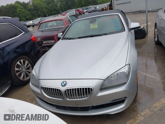 2012 BMW 6 Series 650i with VIN WBALZ3C5XCDL71723, listed as a IAAI auction lot 42204721 with 132,912 mi miles and . Bid and sale history available at carsss.com. Image 12.