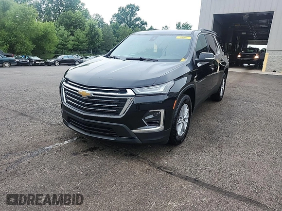 2022 Chevrolet Traverse LT with VIN 1GNERHKW6NJ133009, listed as a IAAI auction lot 42634836 with 90,143 mi miles and . Bid and sale history available at DreamBid. Image 7.