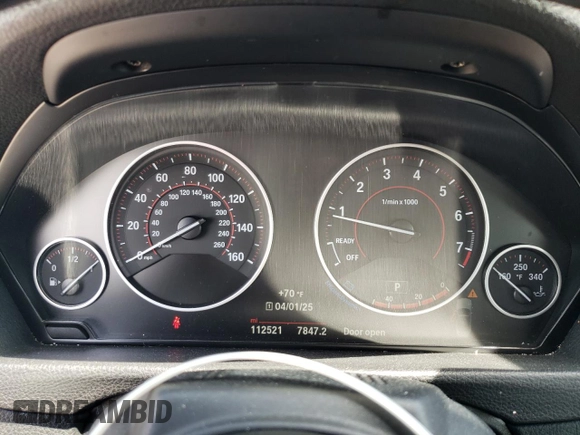 2018 BMW 4 Series 430i with VIN WBA4Z1C54JEC70213, listed as a Copart auction lot 50502875 with 112,521 mi miles and Clean Title. Bid and sale history available at DreamBid. Image 9.