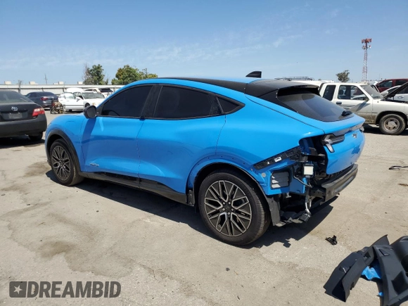 2024 Ford Mustang Mach-E Premium with VIN 3FMTK3S52RMA21200, listed as a Copart auction lot 62106595 with 6,007 mi miles and Salvage title. Bid and sale history available at DreamBid. Image 2.