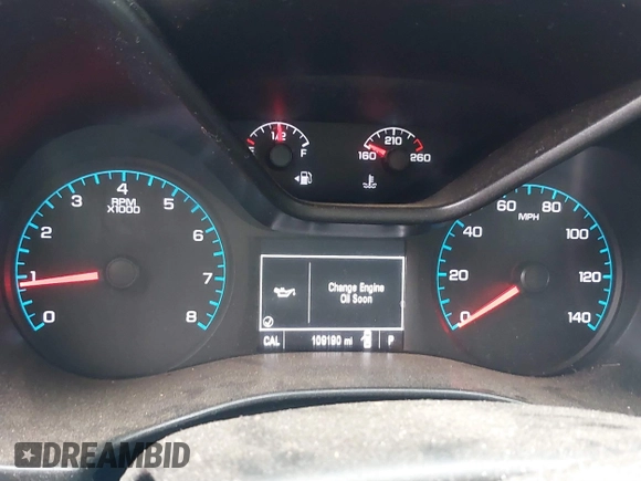 2018 Chevrolet Colorado 2WD Work Truck with VIN 1GCHSBEA3J1136158, listed as a IAAI auction lot 41112754 with 109,190 mi miles. Bid and sale history available at carsss.com. Image 7.