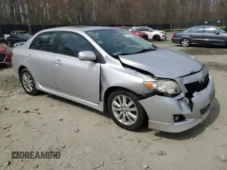 2010 Toyota Corolla with VIN 2T1BU4EEXAC457317, listed as a Copart auction lot 51596195 with 203,296 mi miles and Salvage Title. Bid and sale history available at carsss.com. Image 4.