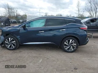 2018 Nissan Murano Platinum with VIN 5N1AZ2MH9JN192329, listed as a IAAI auction lot 42084760 with 58,936 mi miles and . Bid and sale history available at carsss.com. Image 14.