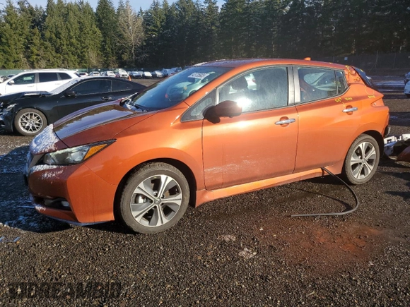 2022 Nissan LEAF SV Plus with VIN 1N4BZ1CV5NC561964, listed as a Copart auction lot 43735905 with 15,463 mi miles and Salvage Title. Bid and sale history available at DreamBid. Image 1.
