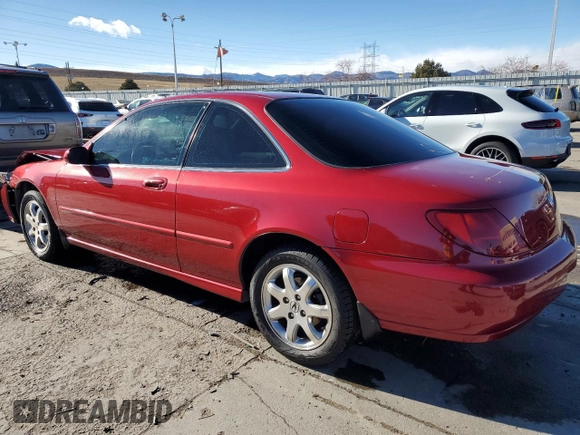 1998 Acura CL Premium z VIN 19UYA2253WL001513, wystawiony jako Copart lot #86998034 z przebiegiem 123 918 mil mil oraz Szkody całkowita. Historia ofert i sprzedaży dostępna na DreamBid. Obrazek 2.