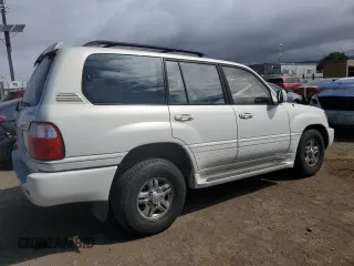 2002 Lexus LX 470 z VIN JTJHT00W423522126, wystawiony jako Copart lot #56582855 z przebiegiem 280 679 mil mil oraz Szkoda całkowita • Salvage title. Historia ofert i sprzedaży dostępna na DreamBid. Obrazek 3.