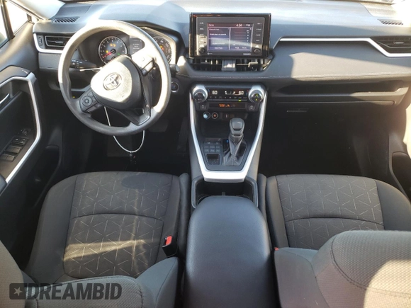 2022 Toyota RAV4 XLE with VIN 2T3P1RFV8NW299890, listed as a Copart auction lot 81045724 with 51,506 mi miles and Salvage title. Bid and sale history available at DreamBid. Image 8.