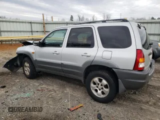 2002 Mazda Tribute LX with VIN 4F2CU08122KM01491, listed as a Copart auction lot 45290265 with 134,141 mi miles and Salvage Title. Bid and sale history available at carsss.com. Image 2.