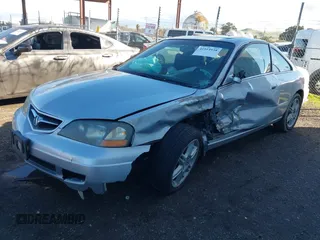 2003 Acura CL Type S with VIN 19UYA42633A006772, listed as a IAAI auction lot 41514938 with 123,435 mi miles. Bid and sale history available at carsss.com. Image 2.