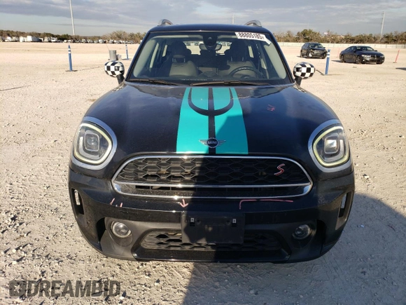 2021 MINI Countryman Cooper S with VIN WMZ83BR09M3M75594, listed as a Copart auction lot 88805185 with 53,497 mi miles and Salvage title. Bid and sale history available at DreamBid. Image 5.