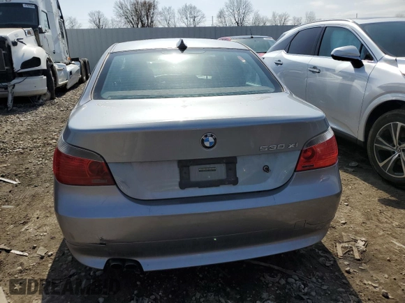 2007 BMW 5 Series 530xi with VIN WBANF73537CU25979, listed as a Copart auction lot 49534285 with 232,091 mi miles and Clean Title. Bid and sale history available at carsss.com. Image 6.