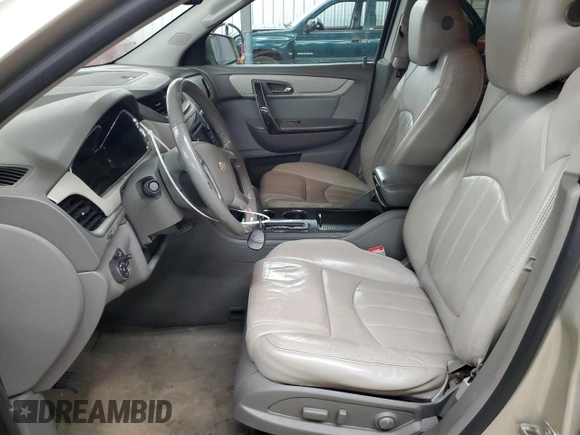 2014 Chevrolet Traverse LTZ with VIN 1GNKRJKD5EJ218402, listed as a Copart auction lot 89188355 with 161,969 mi miles and Salvage Title. Bid and sale history available at DreamBid. Image 7.