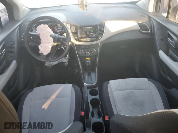 2020 Chevrolet Trax LS with VIN 3GNCJKSB8LL166639, listed as a Copart auction lot 42690945 with 81,254 mi miles and Salvage Title. Bid and sale history available at carsss.com. Image 8.