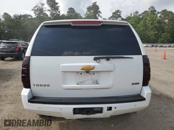 2011 Chevrolet Tahoe LT with VIN 1GNSCBE09BR266868, listed as a Copart auction lot 57150875 with 167,372 mi miles and Salvage title. Bid and sale history available at DreamBid. Image 6.