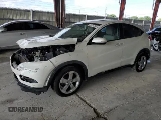 2016 Honda HR-V EX with VIN 3CZRU5H52GM709572, listed as a Copart auction lot 56125745 with 44,514 mi miles and Salvage Title. Bid and sale history available at DreamBid. Image 1.