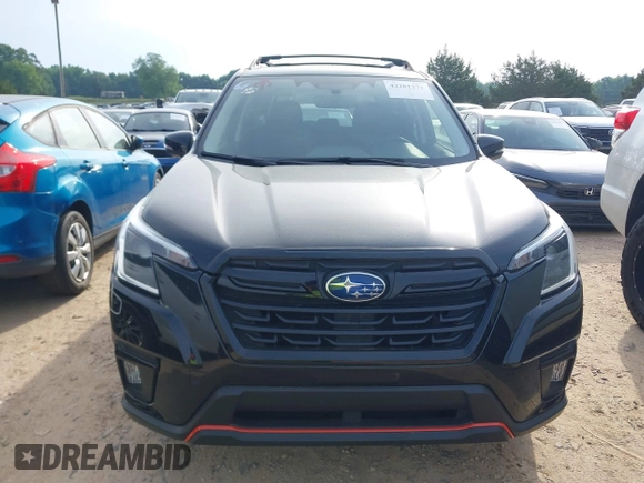 2023 Subaru Forester Special Sports with VIN JF2SKAJC1PH498353, listed as a IAAI auction lot 42281271 with 34,404 mi miles and . Bid and sale history available at DreamBid. Image 13.