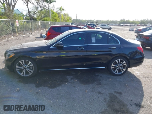 2018 Mercedes-Benz C 300 with VIN WDDWF4JB7JR312934, listed as a IAAI auction lot 41590598 with 94,088 mi miles and . Bid and sale history available at DreamBid. Image 15.