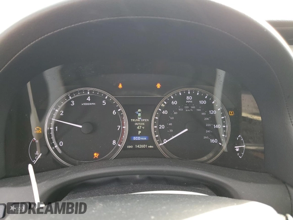 2013 Lexus GS 350 with VIN JTHCE1BLXD5002597, listed as a Copart auction lot 50250375 with 142,601 mi miles and Salvage Title. Bid and sale history available at carsss.com. Image 9.