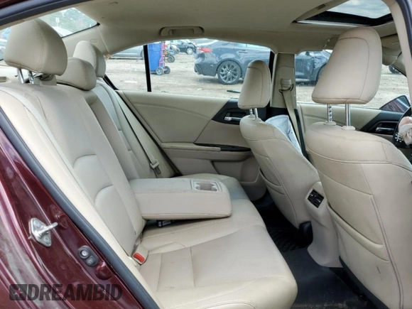 2015 Honda Accord EX-L with VIN 1HGCR2F80FA188373, listed as a Copart auction lot 55404475 with 130,961 mi miles and Salvage title. Bid and sale history available at DreamBid. Image 10.