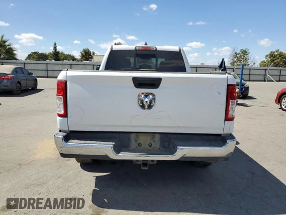 2019 Ram 1500 Tradesman with VIN 1C6RRECT3KN535465, listed as a Copart auction lot 71939764 with Not provided miles and Salvage title. Bid and sale history available at DreamBid. Image 6.