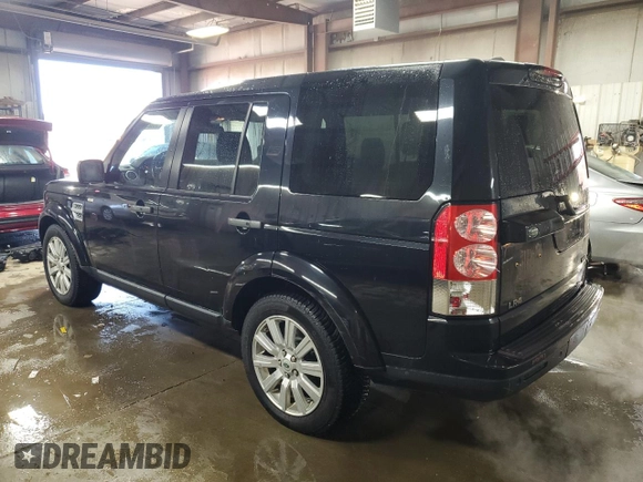 2012 Land Rover LR4 Lux with VIN SALAK2D49CA606380, listed as a Copart auction lot 50628205 with 127,669 mi miles and Salvage Title. Bid and sale history available at DreamBid. Image 2.