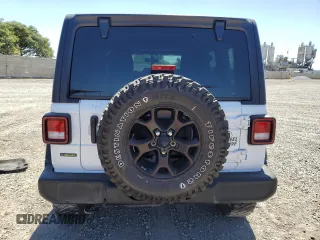 2022 Jeep Wrangler Unlimited Willys with VIN 1C4HJXDM6NW155064, listed as a Copart auction lot 68666394 with Not Provided miles and Salvage Title. Bid and sale history available at DreamBid. Image 6.