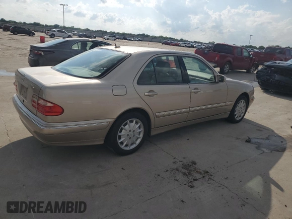 2001 Mercedes-Benz E-Class with VIN WDBJF65J41B317646, listed as a Copart auction lot 54506865 with 138,578 mi miles and Clean Title. Bid and sale history available at carsss.com. Image 3.