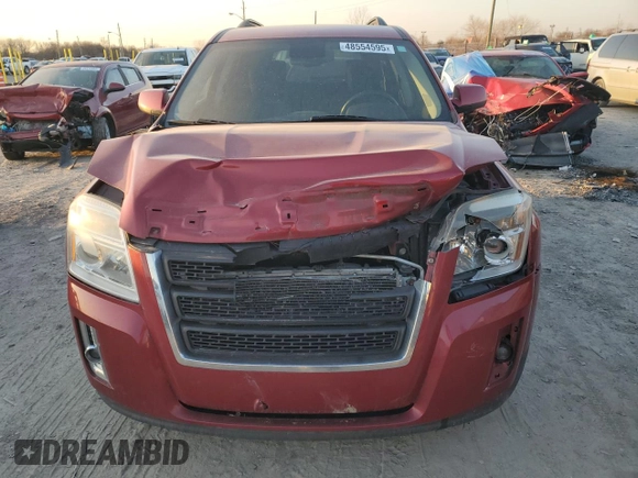 2015 GMC Terrain SLE with VIN 2GKFLRE3XF6101432, listed as a Copart auction lot 48554595 with 181,327 mi miles and Salvage Title. Bid and sale history available at carsss.com. Image 5.