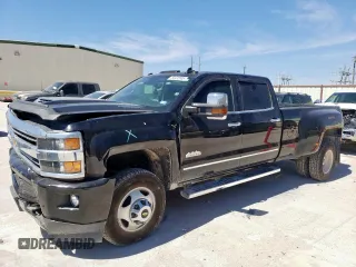2018 Chevrolet Silverado 3500HD High Country with VIN 1GC4K1EY5JF182907, listed as a Copart auction lot 50472605 with 141,204 mi miles and Salvage Title. Bid and sale history available at DreamBid. Image 1.