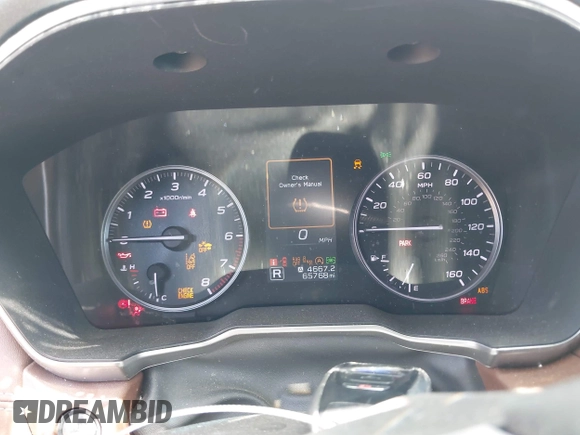 2021 Subaru Outback Touring with VIN 4S4BTAPC1M3223492, listed as a IAAI auction lot 42626530 with 65,768 mi miles and . Bid and sale history available at DreamBid. Image 7.