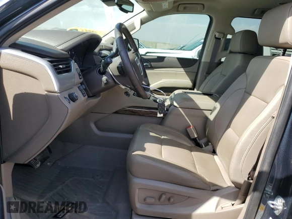 2020 GMC Yukon SLT with VIN 1GKS1BKC5LR187460, listed as a Copart auction lot 76841464 with 18,715 mi miles and Salvage Title. Bid and sale history available at DreamBid. Image 7.
