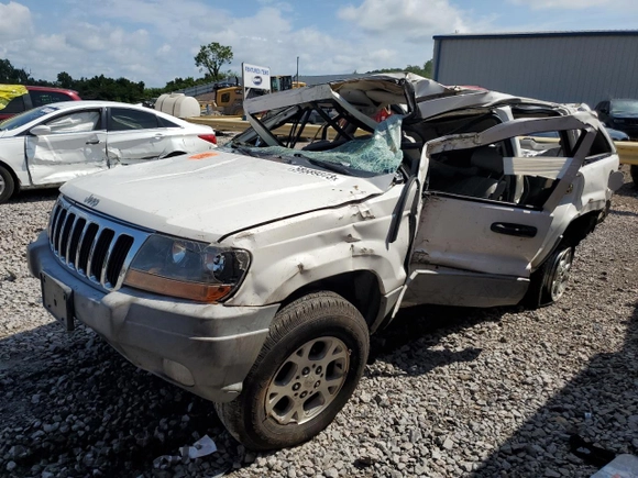 2000 Jeep Grand Cherokee Laredo с VIN 1J4G248S1YC329509, выставлен на аукционе Copart как лот 58589373 с пробегом Не указан миль и Списание • Salvage title. История ставок и продаж доступна на DreamBid. Изображение 1.