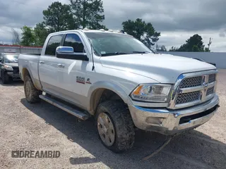 2016 Ram 2500 Laramie with VIN 3C6UR5FLXGG160423, listed as a IAAI auction lot 42226782 with 299,524 mi miles and . Bid and sale history available at DreamBid. Image 1.