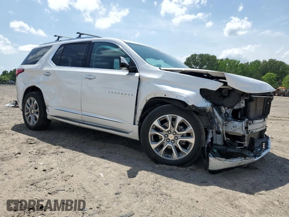 2020 Chevrolet Traverse Premier with VIN 1GNERKKW4LJ274817, listed as a Copart auction lot 54577265 with 83,921 mi miles and Salvage title. Bid and sale history available at DreamBid. Image 4.