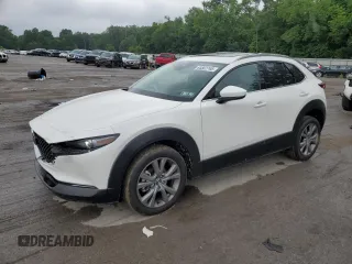 2025 Mazda CX-30 S Premium с VIN 3MVDMBDM9SM789942, выставлен на аукционе Copart как лот 64562745 с пробегом 739 миль миль и Чистый • Clean title. История ставок и продаж доступна на DreamBid. Изображение 1.