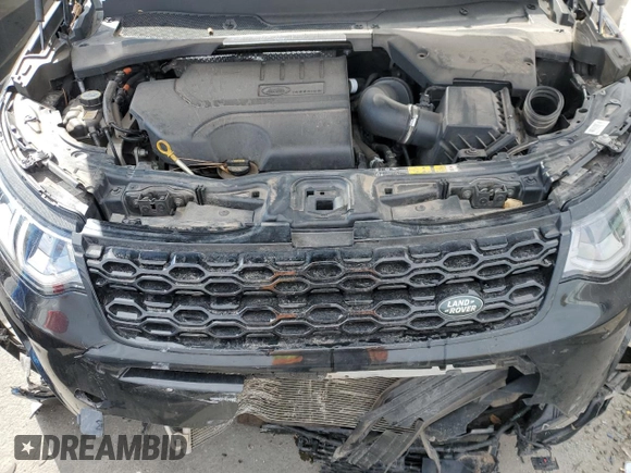 2021 Land Rover Discovery Sport SE R-Dynamic with VIN SALCL2FX4MH889955, listed as a Copart auction lot 44413865 with 35,943 mi miles and Salvage Title. Bid and sale history available at carsss.com. Image 12.
