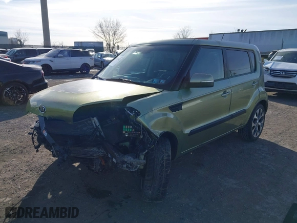 2012 Kia Soul + with VIN KNDJT2A63C7436086, listed as a IAAI auction lot 41299947 with 118,217 mi miles. Bid and sale history available at carsss.com. Image 17.