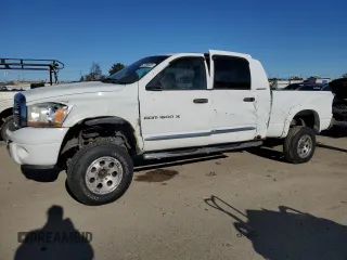 2006 Dodge 1500 SLT with VIN 3D7KS19D76G172003, listed as a Copart auction lot 47095835 with Not Provided miles and Salvage Title. Bid and sale history available at carsss.com. Image 1.